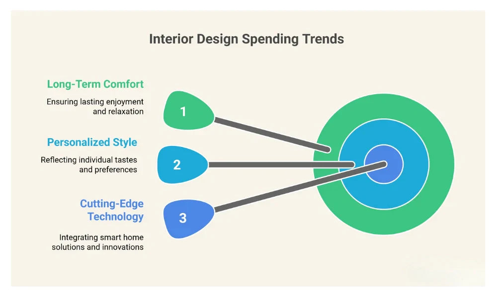 Interior Design Spending Trends 2025 - How Homeowners Invest
