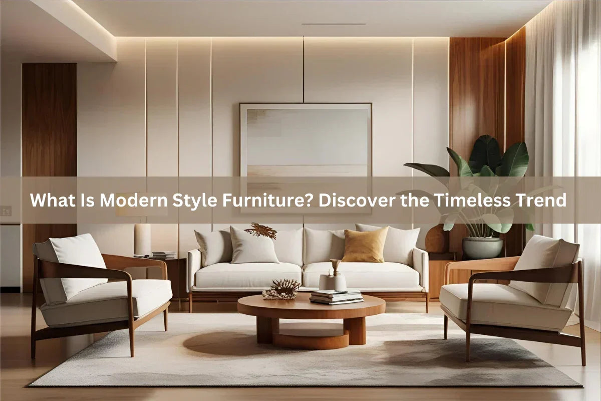 Modern living room with neutral tones, a stylish sofa, armchairs, round coffee table, greenery, and elegant decor accents.