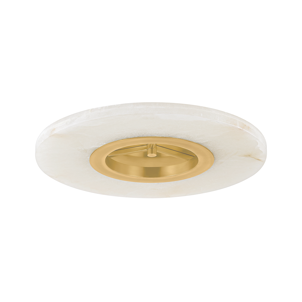 Alto Flush Mount | Sculptural Elegance with Natural Alabaster