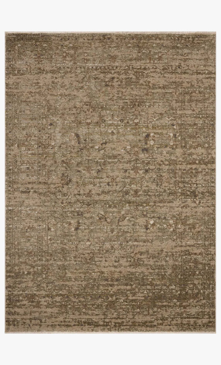 Textured brown area rug on a white background
