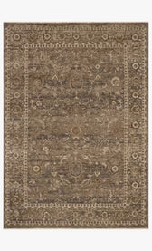 Rug with intricate pattern on a plain background