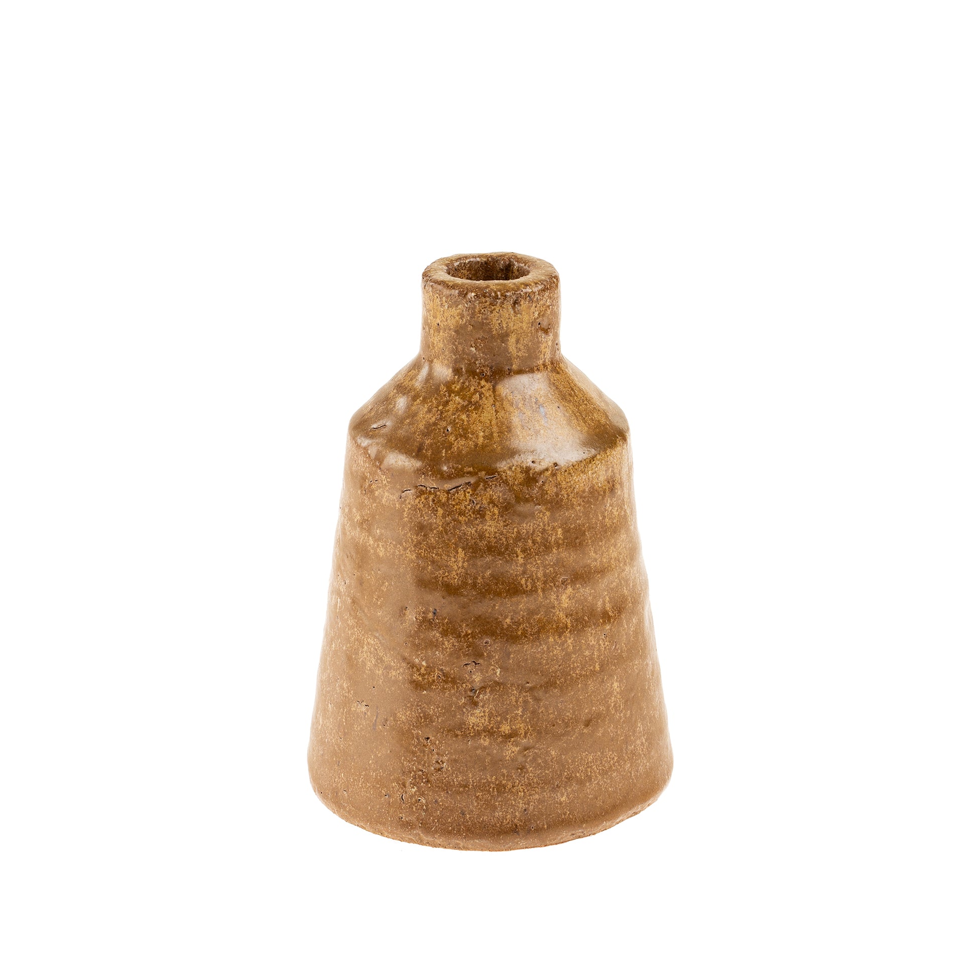 Tall Earthen Terracotta Vase