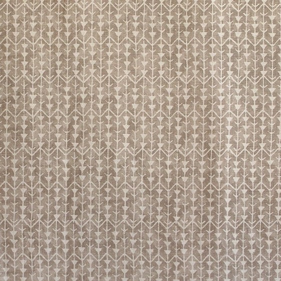 Textured fabric pattern with geometric design in neutral colors
