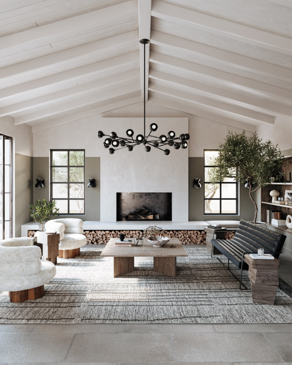 Colt 24 Light 54.5 Inch Soft Black Chandelier Ceiling Light: Bold Modern Luxury for Grand Interiors