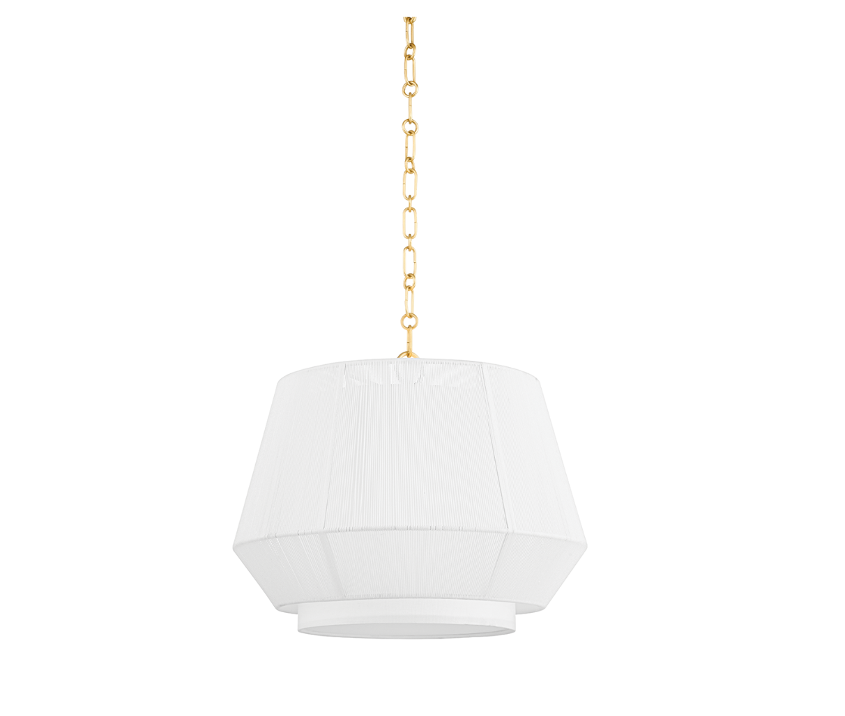 Debi Pendant: Elegant Layers with a Touch of Glamour